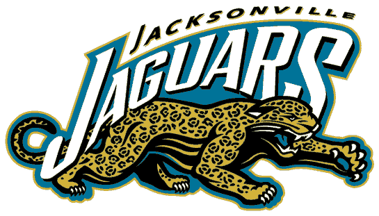 Jacksonville Jaguars 1995-1998 Alternate Logo fabric transfer version 2